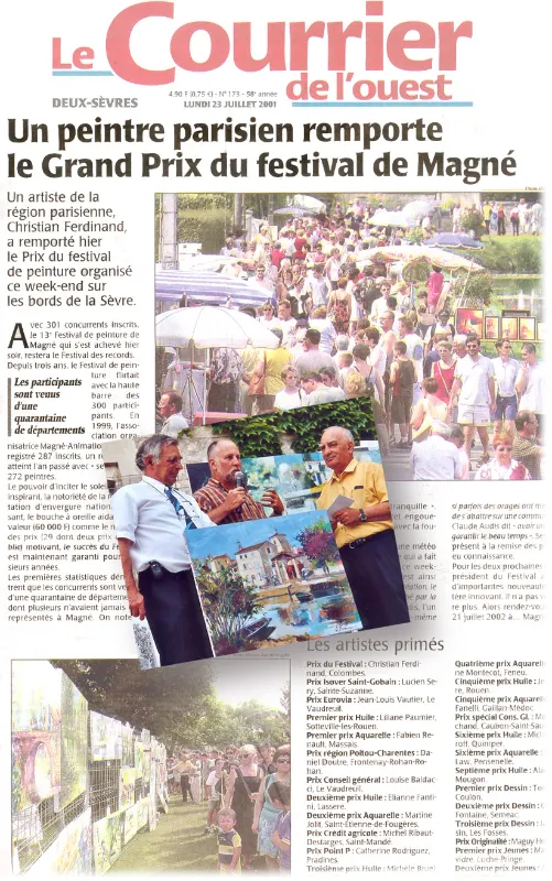 2001-le Courrier de l’Ouest