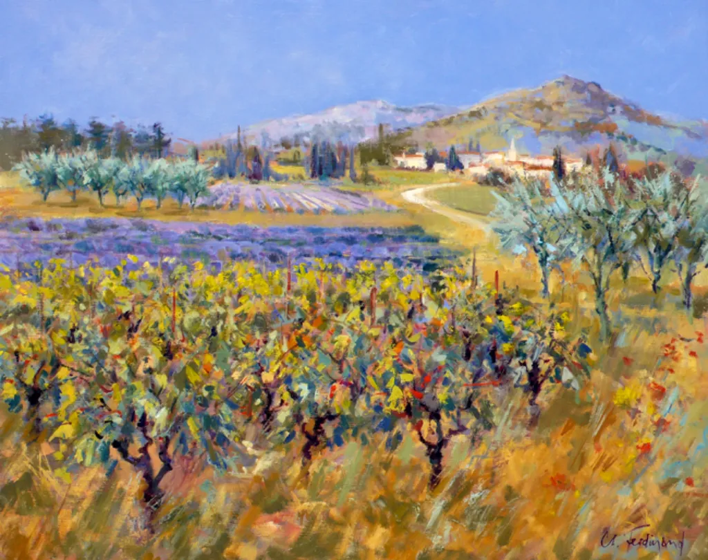 Drôme provençale – 100×81 cm