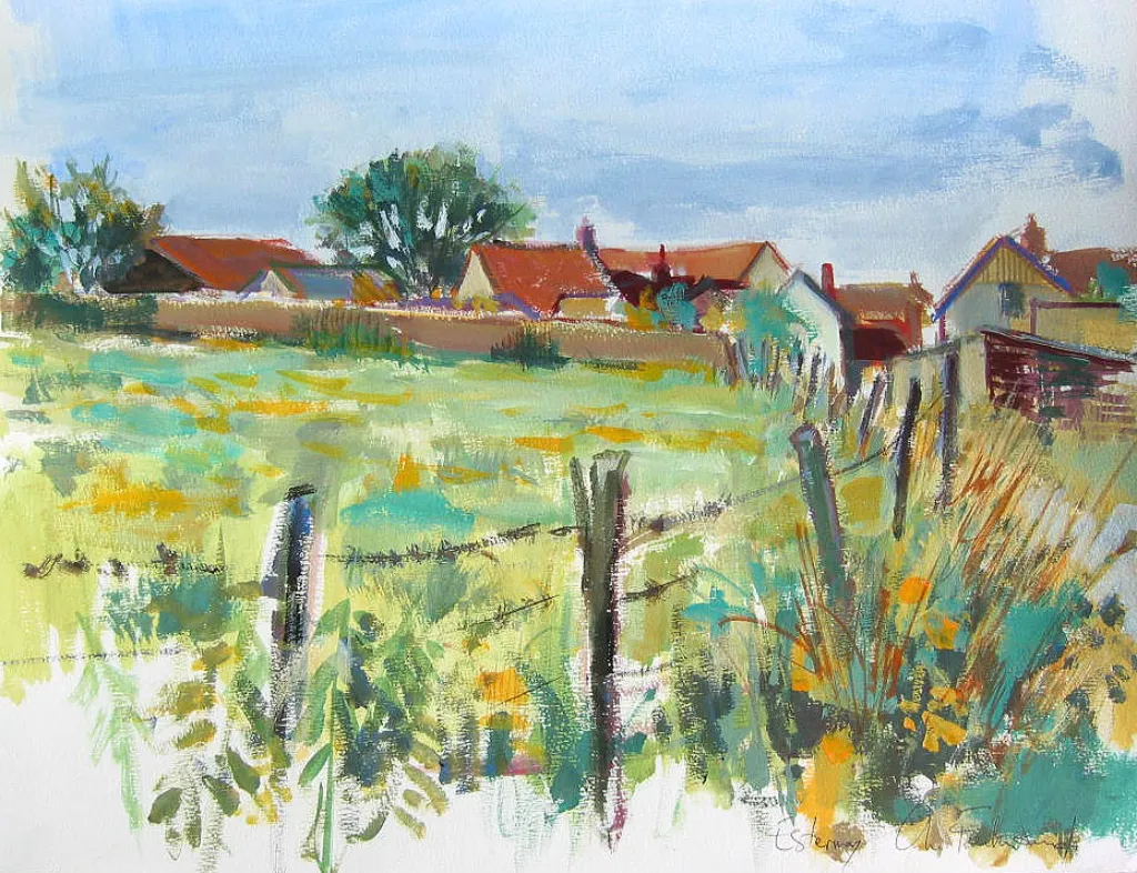 Environs d’Esternay – 40×30 cm