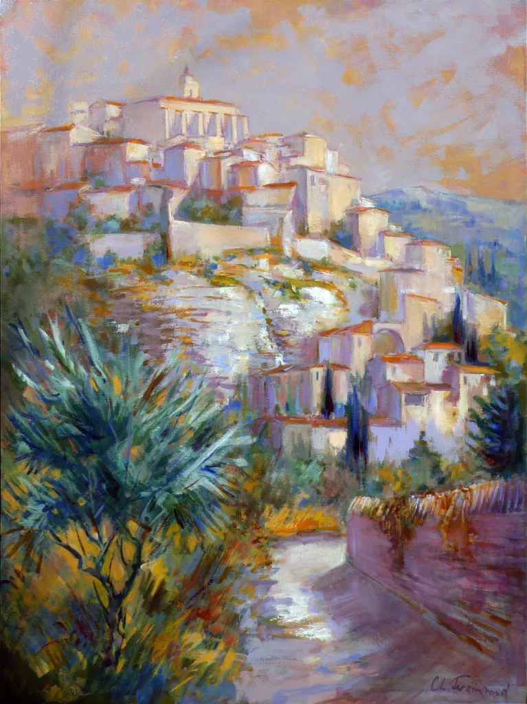 Gordes au matin – 97×130 cm