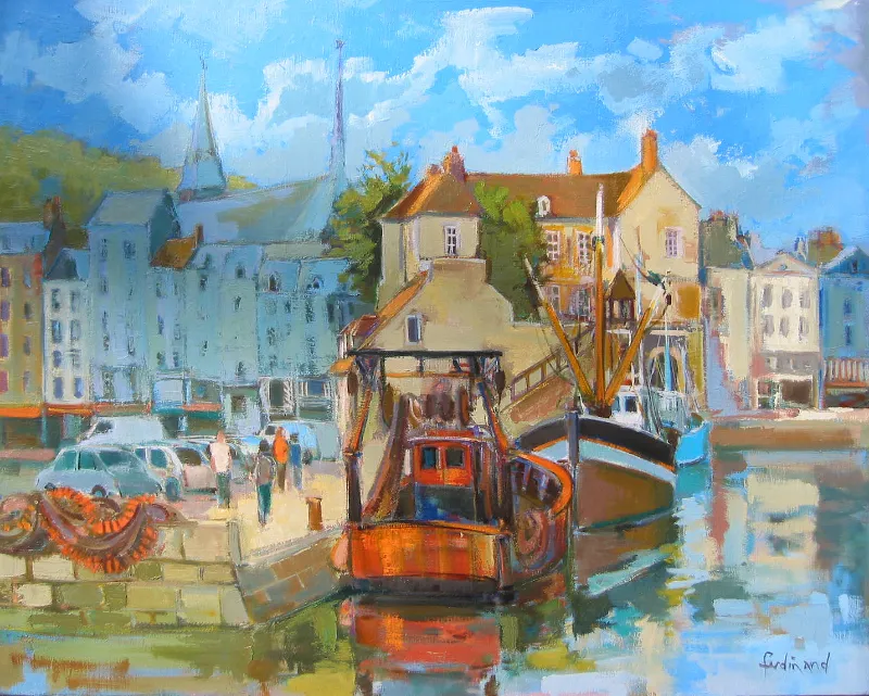 Honfleur-100×81 cm