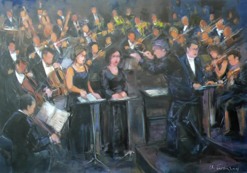 Magnificat – 168×114 cm