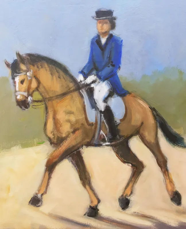 Petit trot – 33×41 cm