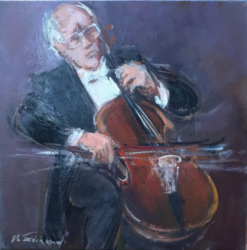 Rostro-huile – 30×30 cm