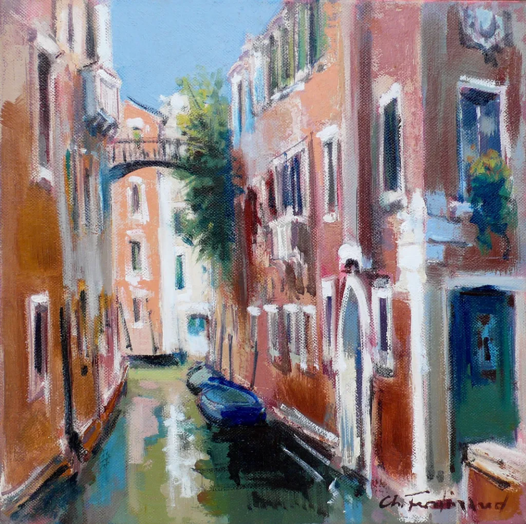 Venise, rio Albrizzi – 30×30 cm