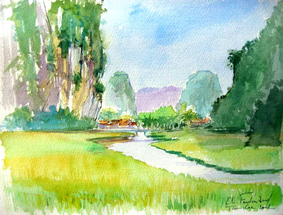 Vietnam Tam Coc – 30×40 cm